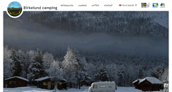 Desktop Screenshot of birkelund-camping.com